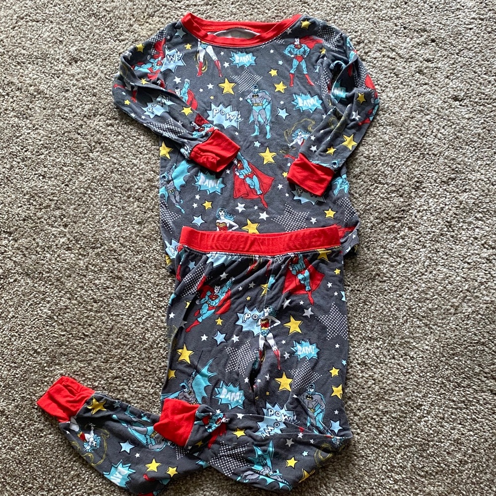 Little Sleepies Justice League Two Piece Pajamas